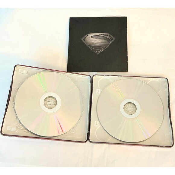 MAN OF STEEL LIMITED DELUXE EDITION Original Soundtrack 2 CDs Red Steel Case - Picture 4 of 4
